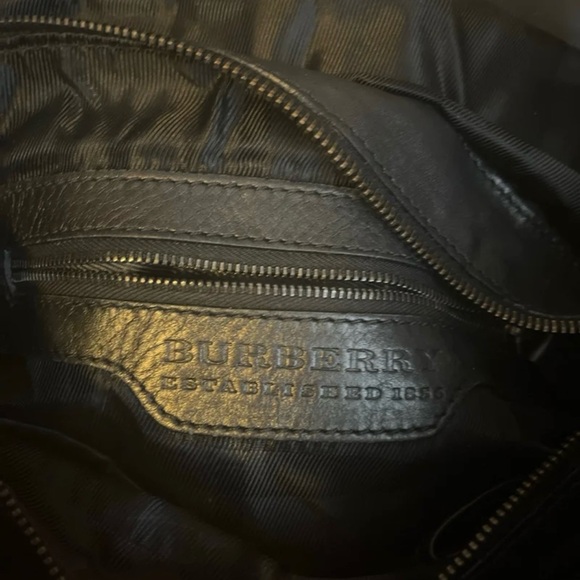 Burberry Black Quilted Shoulder Bag - Picture 3 of 7